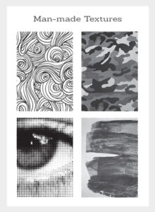 examples of visual texture in art