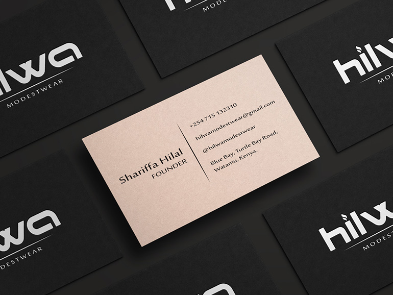 hilwa logo design