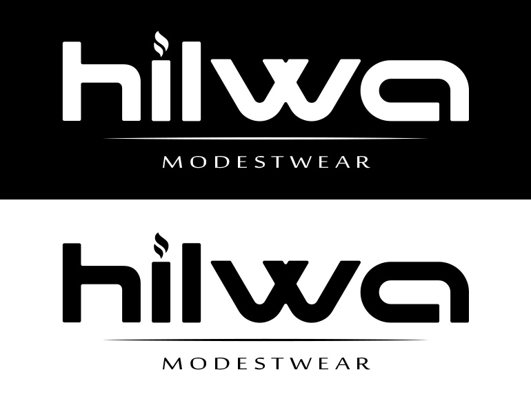 hilwa logo design