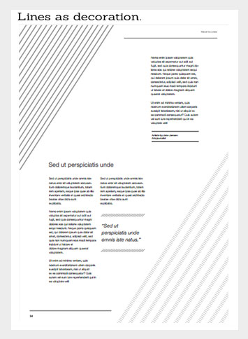 Line As A Visual Element In Graphic Design