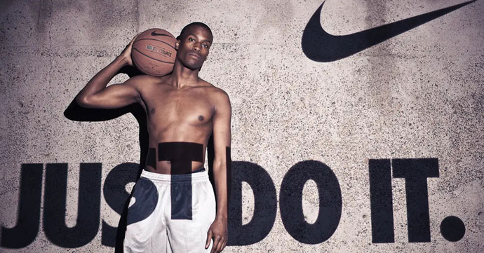 nike photography as a brand identity element