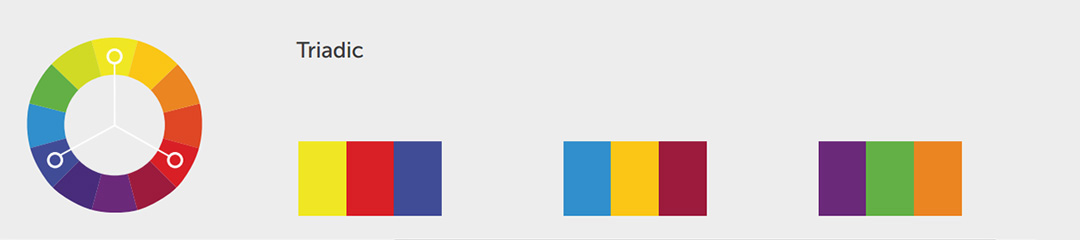 triadic colours triadic colours