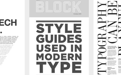 Typography As A Visual Element Of Graphic Design